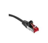 Patchcord patch cable S/FTP (PiMF) cat.6 LSZH black 2m 68696