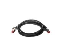 Patchcord patch cable S/FTP (PiMF) cat. 6LSZH black 1.5m 95584