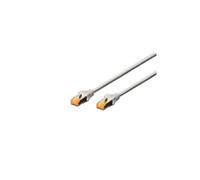 DIGITUS LAN Cable Cat 6A - 5m - RJ45 Network Cable - S/FTP Shielded - 10 Gbps - Compatible with Cat6 and Cat7 - Black