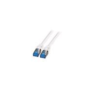 Patchcord SFTP 0.25m Cat6a Superflex White for K5525FWS.0.25