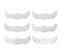 Patches, 15 x 5.2 cm Star and Heart Designs, Waterproof Temporary Face Stickers, Durable Beauty Decoration for Pride Concert, Halloween, Festival, Birthday, Carnival, Children, Cosplay, H