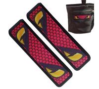 Patches for Clothes, Snake Eye Patches for Backpacks, Set of 2 Reflective Adhesive Jacket Badge, Decorative Applique Crafts for Hats