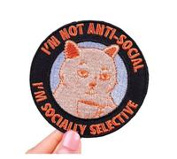 Patches for Clothing 10pcs Embroidery Patch Iron On Patches for Clothing thermoadhesive On Clothes Jacket Sew DIY(PE9655CT)