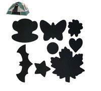 Patches for Down Jackets - Pack of 12 Fabric Stickers for Repairing Clothes, Self-Adhesive Waterproof Patches, Durable Clothing Fixation, Tear Hole Cover, Winter Jacket, Coat, Down Top