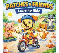 Patches & Friends Learn to Ride: Coloring Book Bikes, Skateboards, and Big Adventures