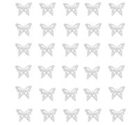Patches Padded Appliques Glittered Hairpin Handmade Butterfly Hair Barrettes Accessories For Hair Clip