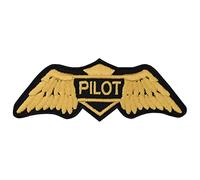 Patchking Piloten Aufnäher - Golden Wings US Air Force - Pilot - Luftwaffe - Flieger