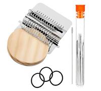 Patchmaker 2.0 Kit, Knitpatch Patchmaker 2.0 Kit, Knit Patch Loom K it, Patch Maker Loom, Small Darning L OOM Weave Tool, Can Be Mended Clothes Quickly & Easily (10)