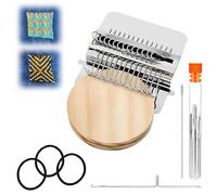 Patchmaker 2.0 Kit, Knitpatch Patchmaker 2.0 Kit, Knit Patch Loom Kits, Small Darning Loom Weave Tool, Most Convenient Patch Maker L OOM, for Quickly Sewing Repair, Sewing Craft Supplies (#21)