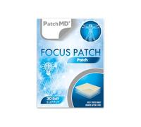PatchMD Focus Patch - 30 Daily Topical Patches. 100% Natural & Vegan. Allergy & Filler Free. High Absorption and More bioavailable. Suitable for Sensitive stomachs & bariatric.