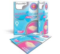 PatchMD Monthly Relief Day - 30 Daily Topical Patches. 100% Natural & Vegan. Allergy & Filler Free. High Absorption More bioavailable. Suitable for Sensitive stomachs & bariatric.