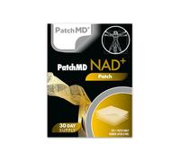 PatchMD NAD+ 30 Daily Topical Patches. 100% Natural & Vegan. Allergy & Filler Free. High Absorption and More bioavailable. Suitable for Sensitive stomachs & bariatric.