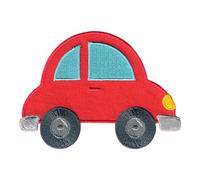 PatchMommy Car Iron-On Patch for Kids - Sew-On Embroidered Badge - Washable - for Jackets & Backpacks - 2.5" x 3.5"