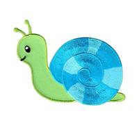 PatchMommy Snail Patch, Iron On/Sew On - Embroidered Applique Motif for Children Kids Baby