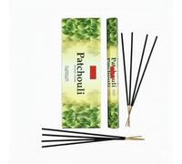 Patchouli Incense Sticks, Natural Herbs and Bamboo, 120 Sticks, 6 Pack, for Meditation, Yoga, Aromatherapy, Relaxation, & Stress Relief.