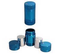 PatchouliWorld Black Leaf Premium Pollen Press Small - Opera Red - Height: 60mm; Diameter: 21mm