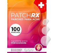 PatchRx Parches para Acné en la Cara (120 Unidades) Parches Hidrocoloides Transparentes, Parches para Granos, Parches para Espinillas, Parches Faciales para Acné, Parches Antiimperfecciones Rostro