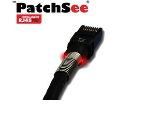 PatchSee DirectPatch 1.8m Cat6a U/UTP PVC Intelligent Patch Lead