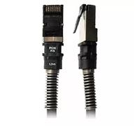 PatchSee PCI6 FTP 1.2m networking cable Black Cat6a