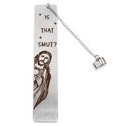 Peeking Jesus is That Smut? Bookmark (Metal 1 Piece Silver)