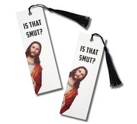 PATCHUPS Peeking Jesus is That Smut? Bookmark (Thin 2 Pieces Black)