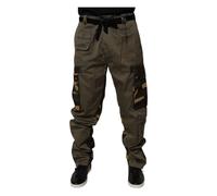Patchwork Camouflage Cargo Trousers - male - Dolce & Gabbana - Slim-fit Trousers - Multicolor - 2XL - Trousers 2XL