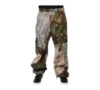 Patchwork Cargo Trousers - male - Dolce & Gabbana - Straight Trousers - Multicolor - M - Trousers M