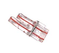 Patchwork Clear Presser Foot 1/4" (Quarter Inch) Sewing Machine Presser Foot Quilting - Low Shank Snap-On