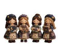 Patchwork DIY Kit - Patchwork Doll Sewing Craft Kit with Full Materials and Instructions for Beginner Crafters, Home Handmade Gift & Cozy Room Decor (Moonlight Atelier 04)
