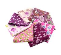 Patchwork Fabric 8Pcs Cotton Fabric Printed Flower 5x50CM Jelly Roll StripsTelas DIY Patchwork Cloth Quilts Craft(Color10)