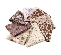 Patchwork Fabric 8Pcs Cotton Fabric Printed Flower 5x50CM Jelly Roll StripsTelas DIY Patchwork Cloth Quilts Craft(Color12)