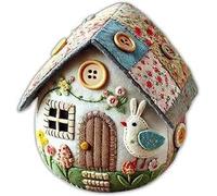 Patchwork Felt Egg House DIY Kit, Material Package for Beginners Kids Adults, Fun and Educational Craft Set Easter Chick Eggs Ornaments Home Easter Party Decoration Supplies (#A)