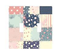 Patchwork Funky Plaid Switch Cover Wall Plate 2 Gang Double Toggle, Preppies Groovy Check Electrical Faceplate for Bedroom Bathroom Decor, Cute Checkered Standard Size Switchplate