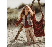 Patchwork Gilet Turtledove London Light Pink 6-12 m