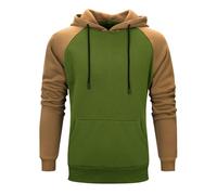Patchwork Hoodie Mens Slim Fit Sweatshirt Men With Hood Casual Sweatshirts Contrast Color Pullover Color Block Hoodies Long Sleeve Pullover Gym Hooded Sweatshirts Drawstring Casual Hoodie