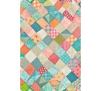 Patchwork Quilt 2025 Diary, Week to View, 14 Month Journal