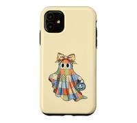 Patchwork Quilter Fall Ghost Bow Quilt Block Autumn Quilting Case for iPhone 11