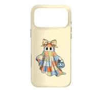 Patchwork Quilter Fall Ghost Bow Quilt Block Autumn Quilting Case for iPhone 17 Pro Max