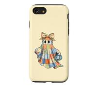 Patchwork Quilter Fall Ghost Bow Quilt Block Autumn Quilting Case for iPhone SE (2020) / 7/8