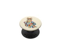 Patchwork Quilter Fall Ghost Bow Quilt Block Autumn Quilting PopSockets Adhesive PopGrip