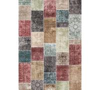 Patchwork Rug - Tokyo Collection RainbowHome Multi 160cm x 120cm