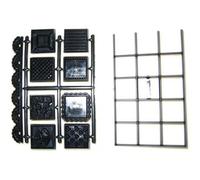 Patchwork Squares Patchwork Cutter Sugarcraft Equipment Tool, White,PWSQUARE