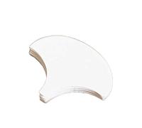 Patchwork Template 100pcs Flower Paper Paper Piecing Quilting Kitchen，Dining Bar Stainless Steel Cake Pans (White, One Size)