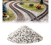 Patelai 4.5 Pounds Model Train Imitation Granite O/g Gauge/Scale Track Ballast Ho Scale Ballast for Architecture Designing, Photography Props, Miniature Landscapes Model Making Kits