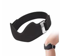 Patella Tendon Knee Strap,Knee Support Straps for Joint Pain,Kneecap(Black) | Adjustable silicone knee brace for arthritis & meniscus tear. Anti-slip patella strap for running and knee pain relief.
