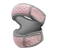 Patella Tendon Knee Straps, Breathable Silicone Knee Support Band Patellar Tendon Adjustable for Running Basketball Hiking(Pink + Gray)