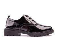 Jana Women's Softline 8-23773-41 Comfortable Wide Comfort Shoe Sneaker, Black (Black Patent), 5 UK