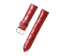 Patent Leather Shiny Leather Watch Strap 20mm 22mm Watch Wristband Men's Women's Watch Accessories, Wine Red, 16mm