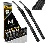 Patented OEM Carbon Fiber Windshield Wipers Blades 26"+17" | Automotive Replacement Windshield Wiper Blades for my Car | Limpiaparabrisas De Carro | Front Windshield Wipers for my Car | 2 Pack