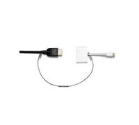 Patented Pre-Assembled Adapter Ties - Anti-Theft Cable Locks for Tools, Dongles, Tethers, Computer adapters. Steel Cable, Security Lock, Easy Installation